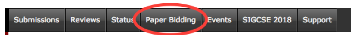 Select Paper Bidding